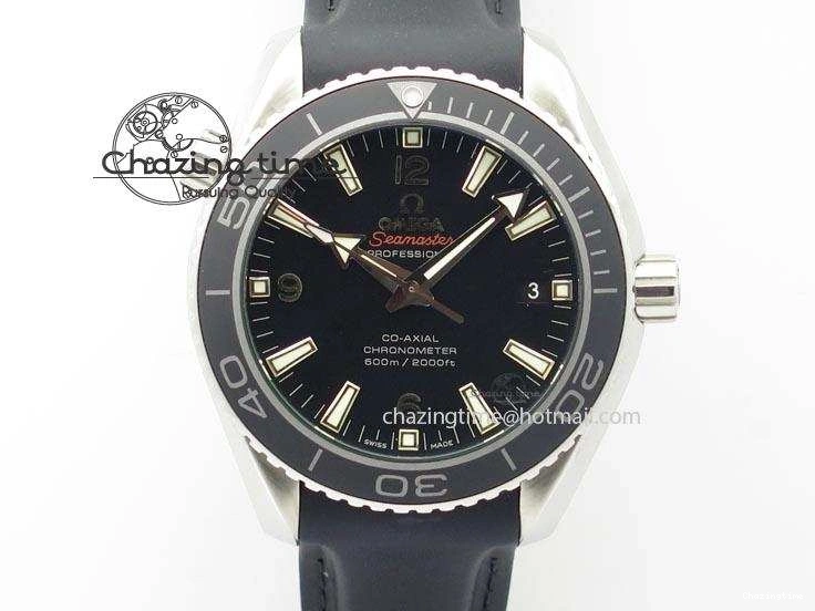 0411 Colorful Planet Ocean SS Bp Maker 45mm Black Bezel On Black Rubber Strap A 8219